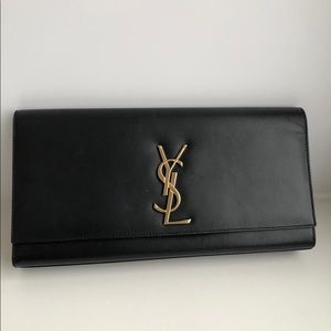 Saint Laurent YSL Kate Leather clutch